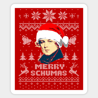 Robert Schumann Merry Schumas Sticker